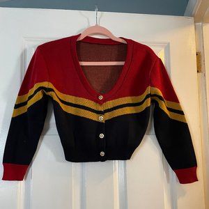 Elhoffer Corps Cropped Cardi